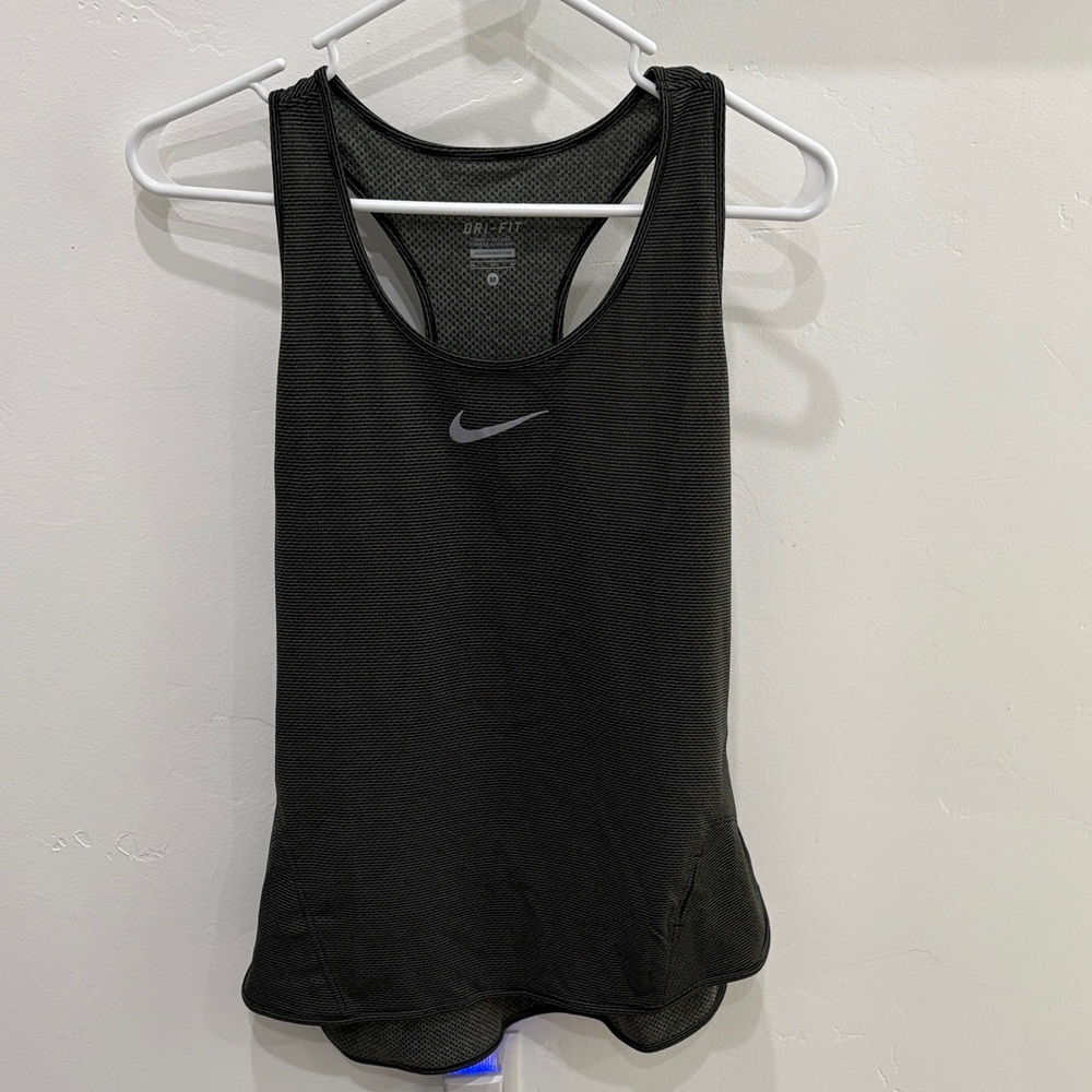 Nike Women's Black Mesh Tank Top